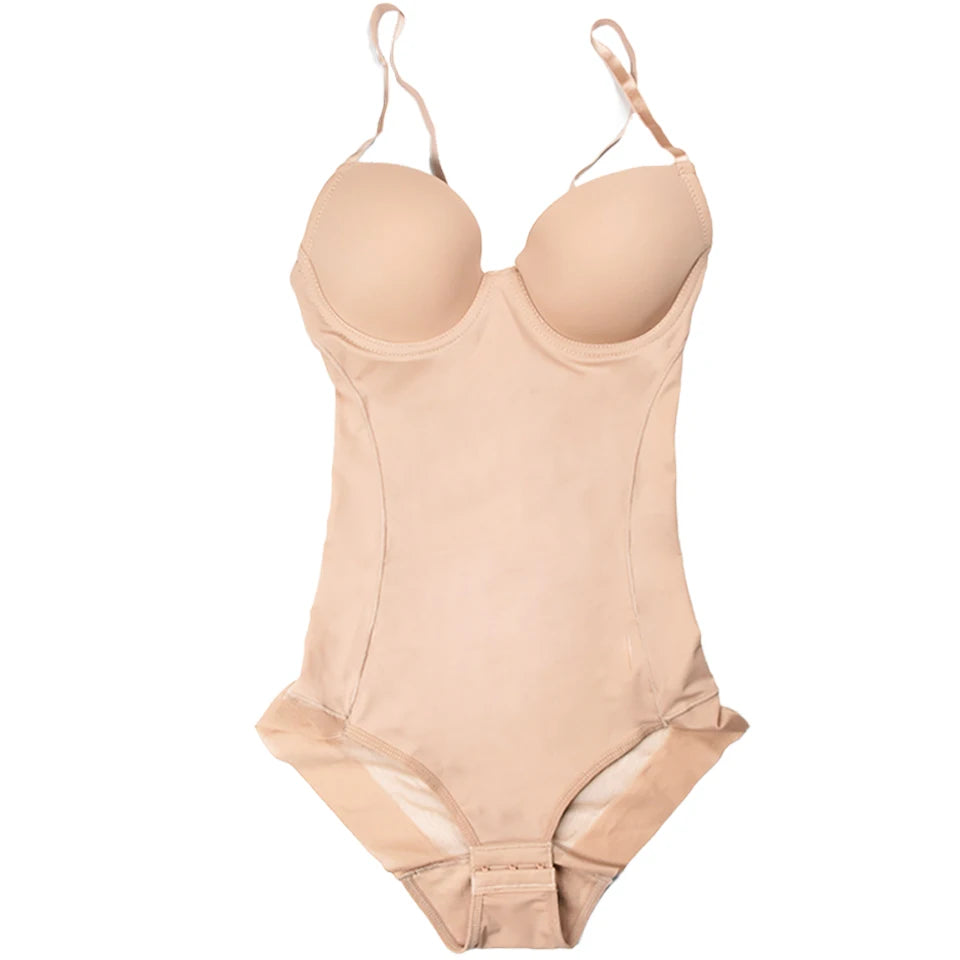 Bodysuit sculptant avec bretelles — Gaine corps complet femme