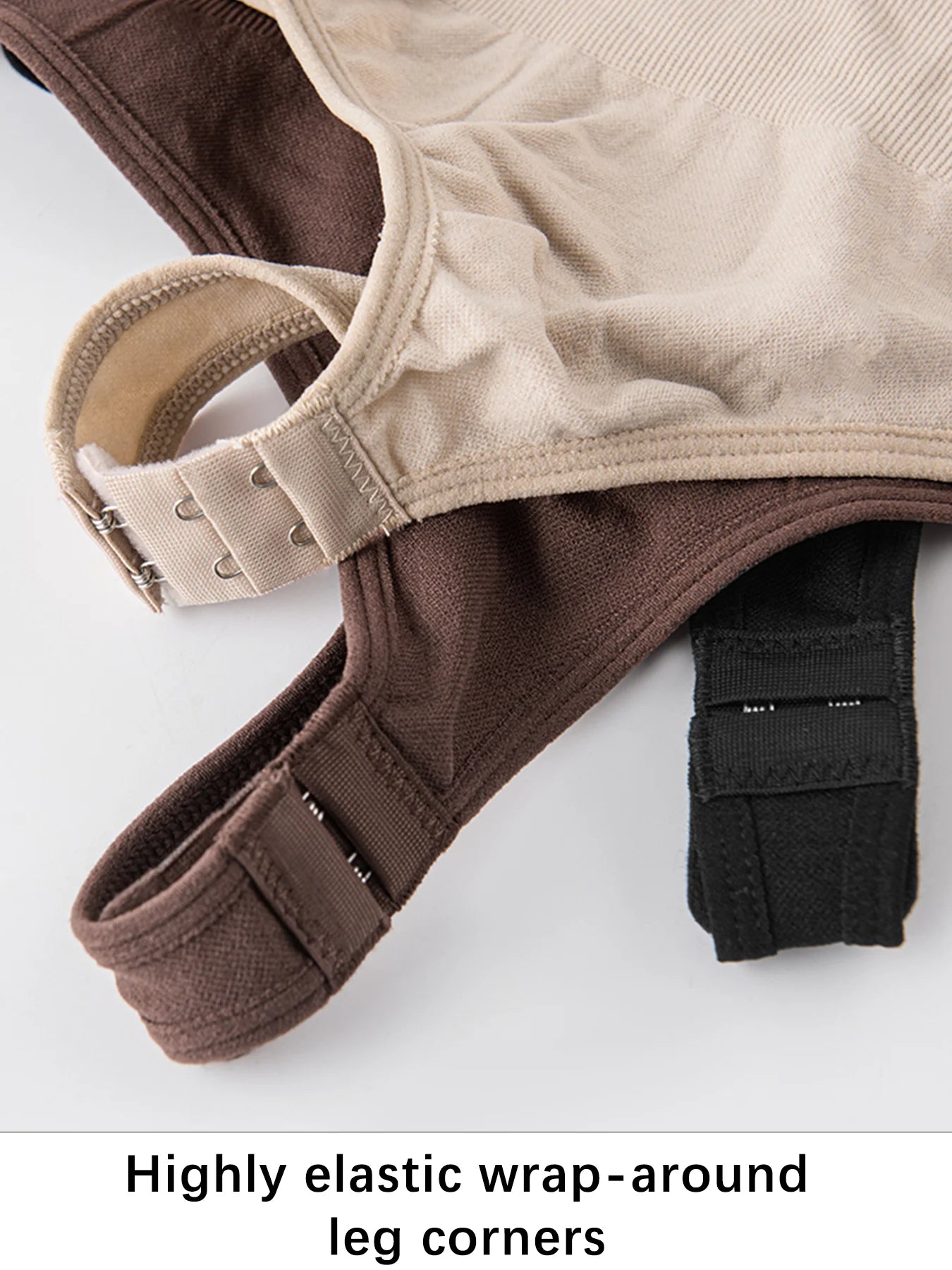 Bodysuit gainant tanga invisible — Ventre plat entrejambe ouvert