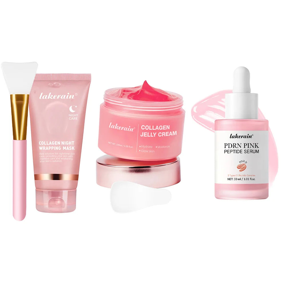 Masque peel-off collagène coréen — Anti-rides, éclat & peau rebondie