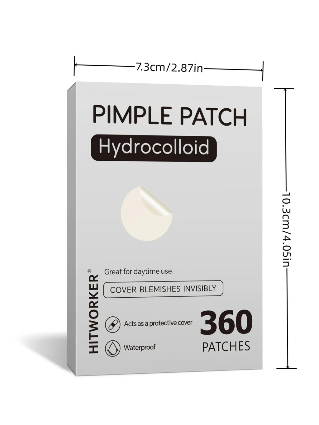 Patchs anti-boutons invisibles 360 pièces — Soins acné absorbants