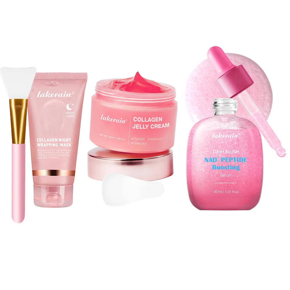 Masque peel-off collagène coréen — Anti-rides, éclat & peau rebondie