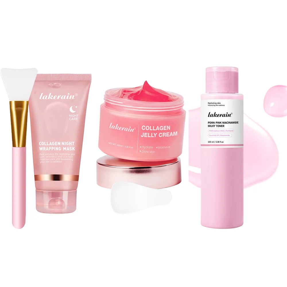 Masque peel-off collagène coréen — Anti-rides, éclat & peau rebondie