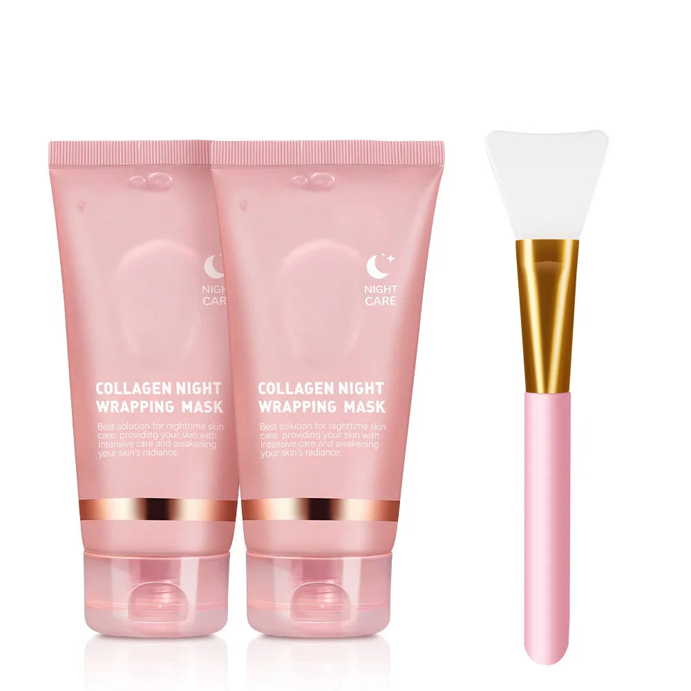 Masque peel-off collagène coréen — Anti-rides, éclat & peau rebondie