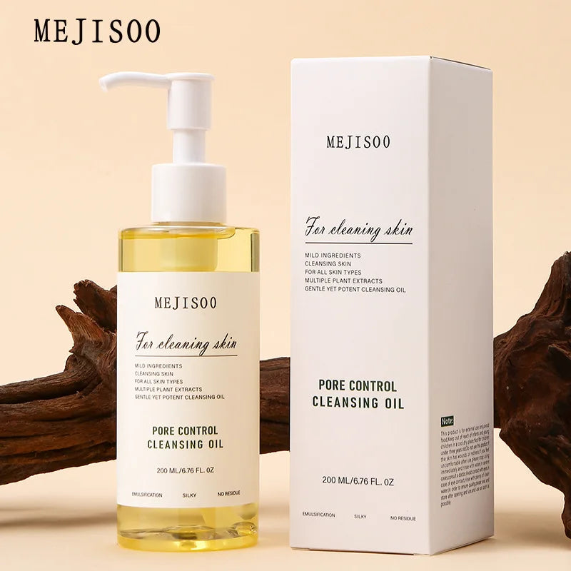 Huile démaquillante douce 200ml — Base jojoba tous types de peau