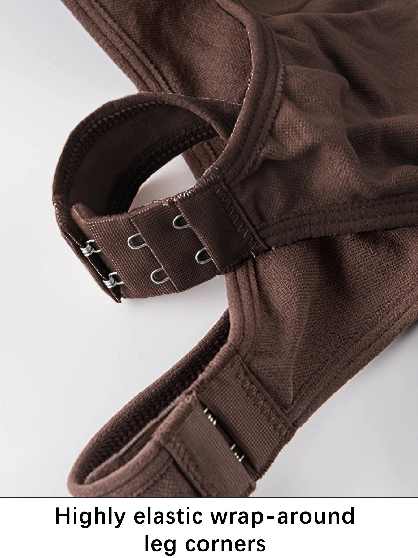 Bodysuit gainant tanga invisible — Ventre plat entrejambe ouvert