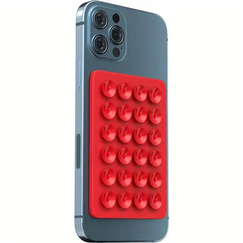 Sticker ventouse silicone téléphone — Support adhésif antidérapant multi-surface