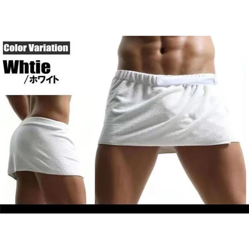 Serviette de bain homme jupe — Drap de plage à porter anti-transparence