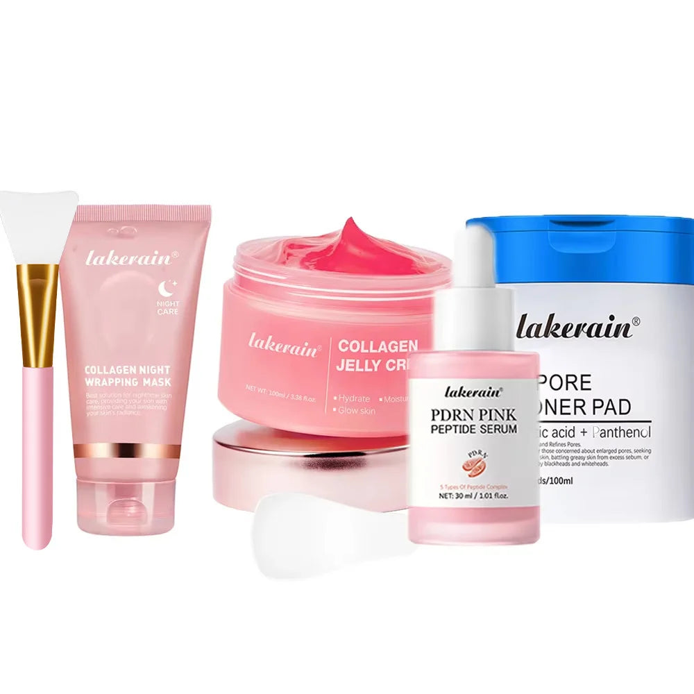 Masque peel-off collagène coréen — Anti-rides, éclat & peau rebondie