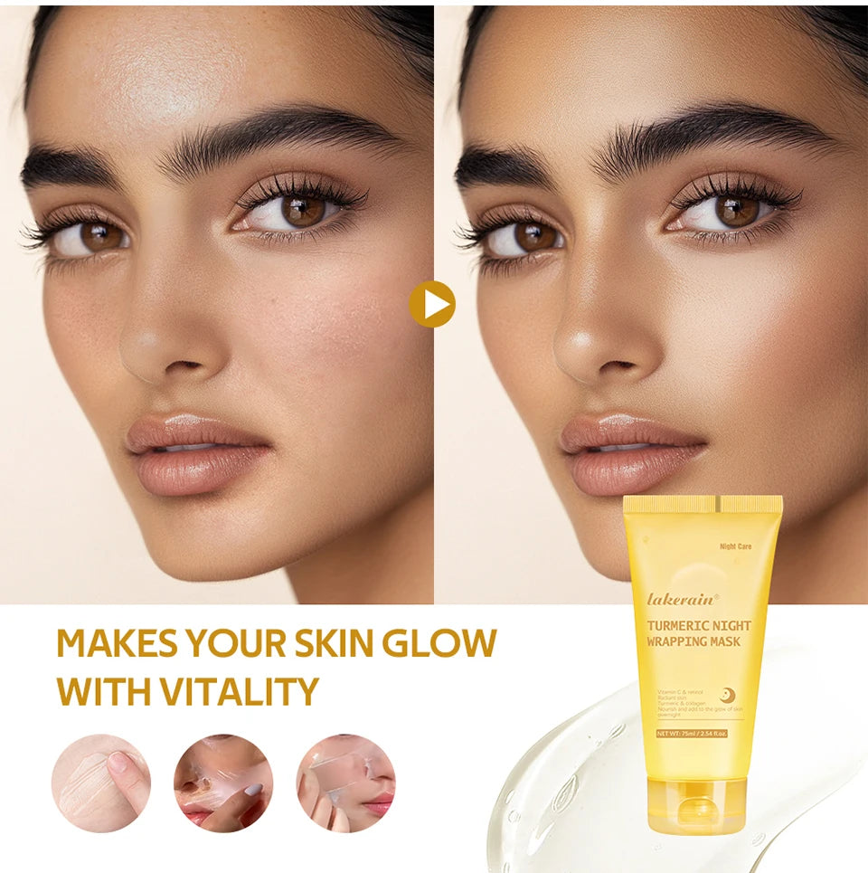 Masque peel-off collagène coréen — Anti-rides, éclat & peau rebondie