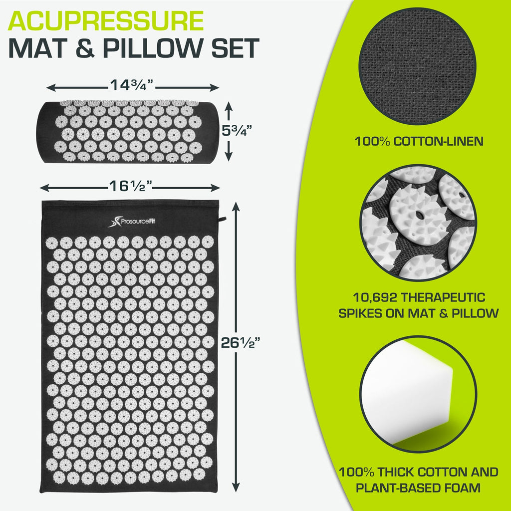 Tapis Zen Acupression - Vue complète du set